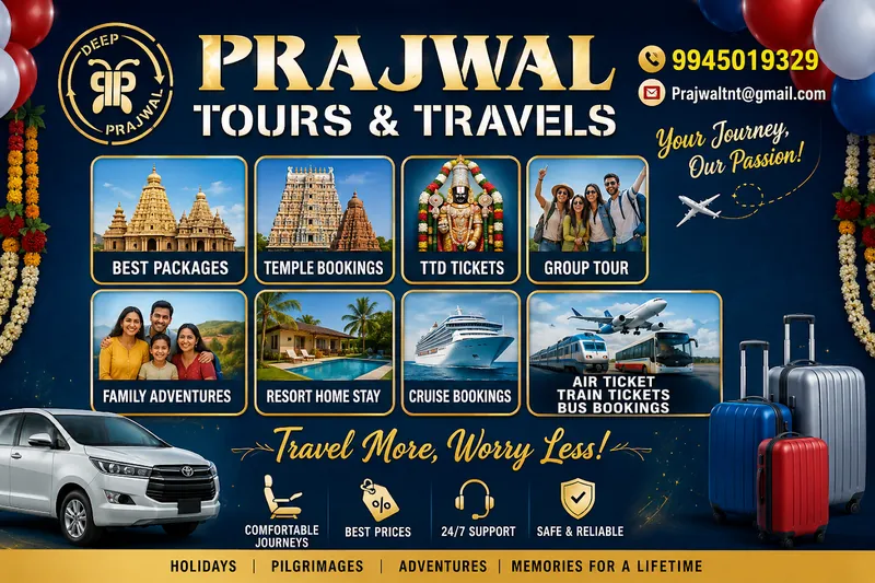 Travel package from Bangalore – Prajwal Tours and Travels